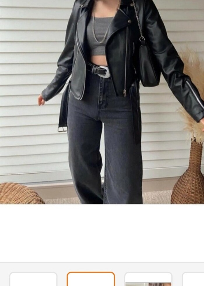 Deri ceket - Görsel 2