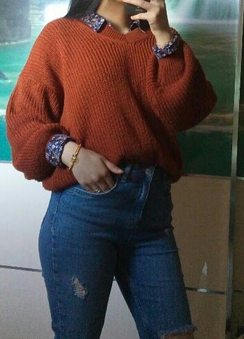 Oversize triko kazak