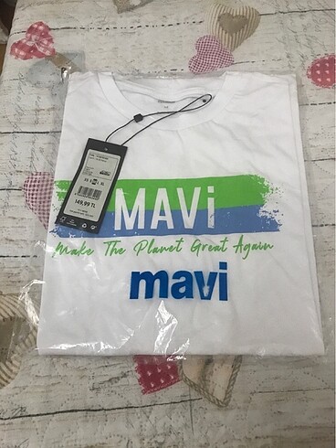 Mavi tişört