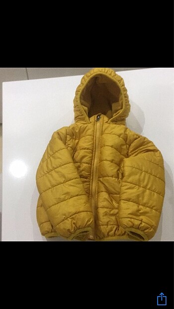 LCWaikiki 4 Yaş Sarı Erkek çocuk şişme mont