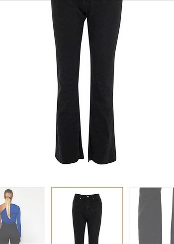 Siyah Kot Pantolon - Görsel 4