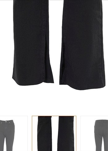 Siyah Kot Pantolon - Görsel 5