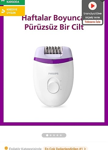 PHİLİPS EPİLATOR