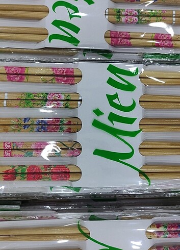 10 adet çin yemek çubuğu(kullanılmamış sıfır üründür)