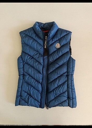 Moncler orjinal lacivert yelek 