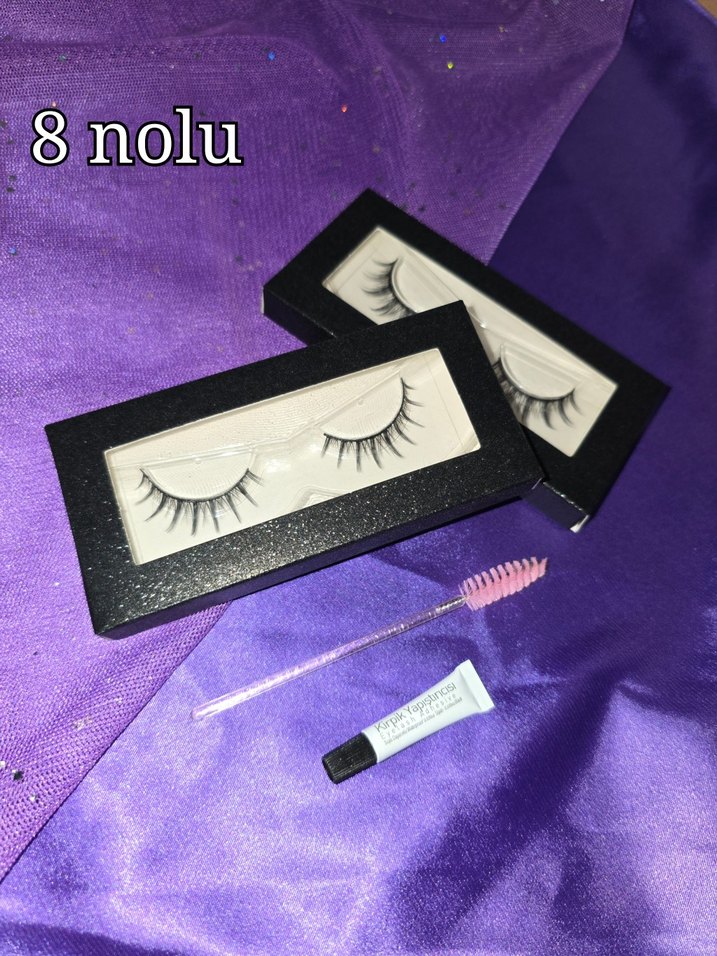 Anime Manga Takma Kirpik - Görsel 3