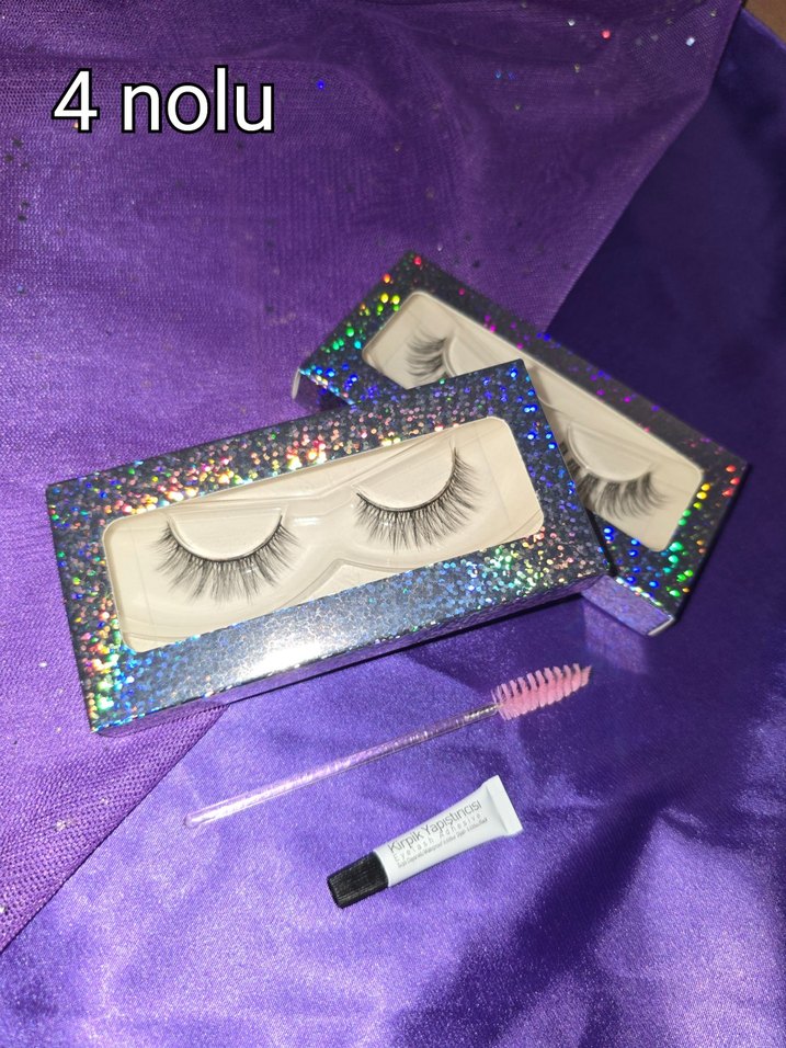 Anime Manga Takma Kirpik - Görsel 4