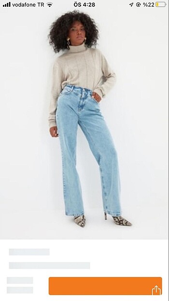 trendyolmilla jean wide leg