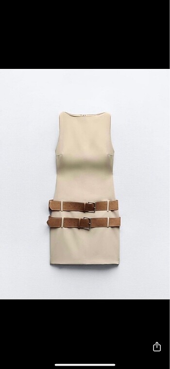 Zara  mini elbise - Görsel 2