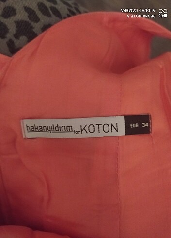 xs Beden KOTON ABİYE ELBİSE 