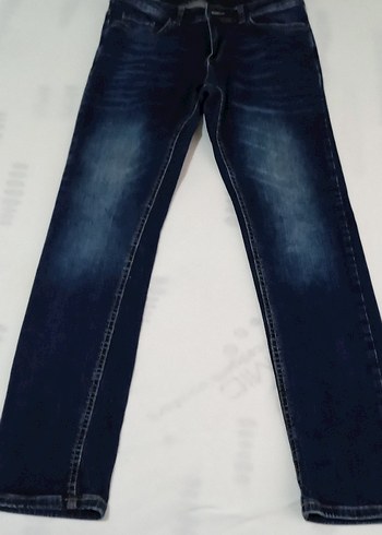 erkek Mavi Denim Jean - Görsel 2