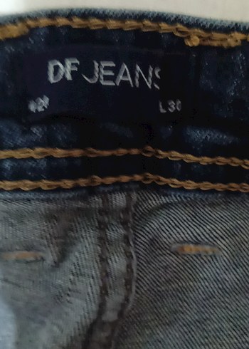 erkek Mavi Denim Jean - Görsel 3