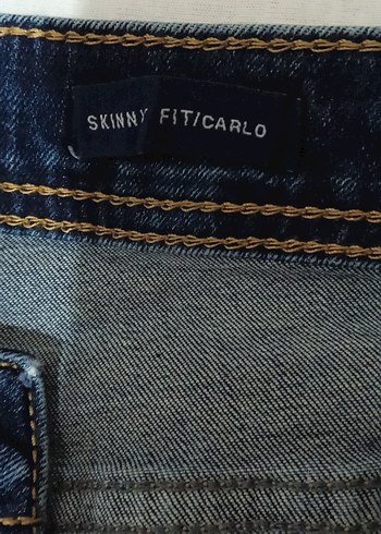 erkek Mavi Denim Jean - Görsel 4