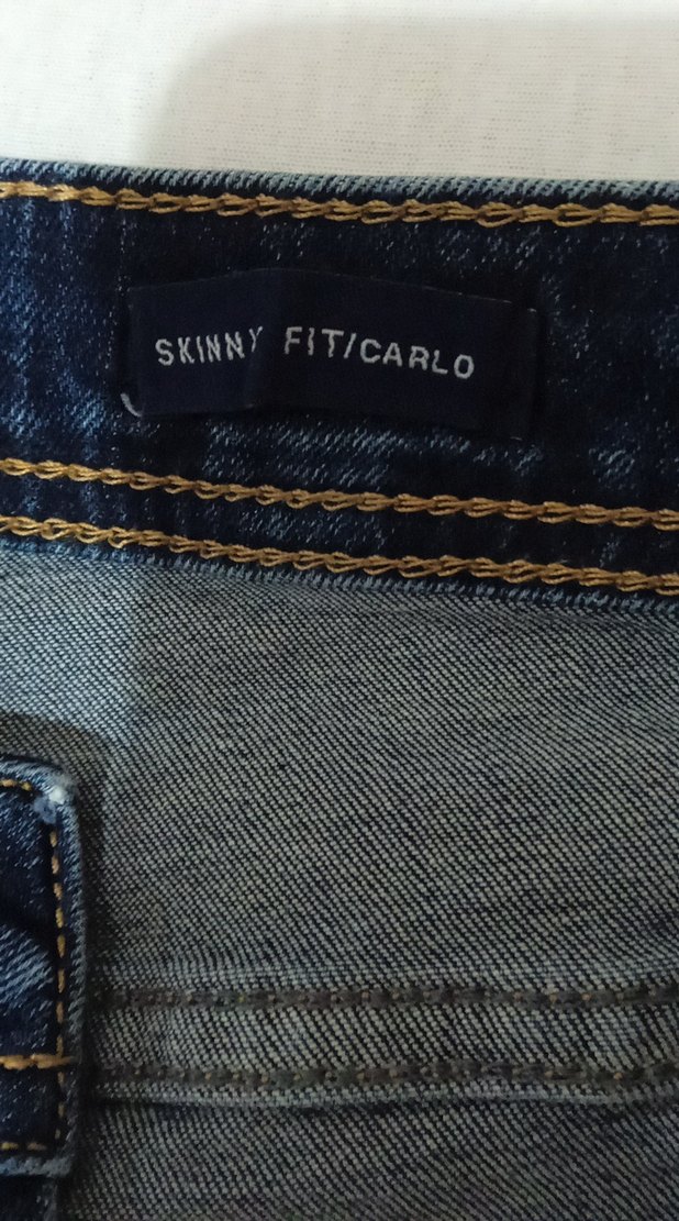 erkek Mavi Denim Jean - Görsel 4