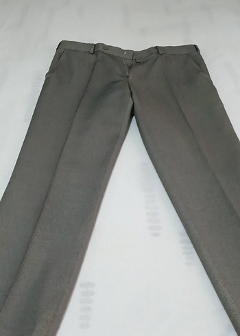 gri Erkek  Pantolon - Görsel 9