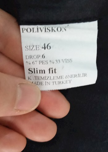 gri Erkek  Pantolon - Görsel 13