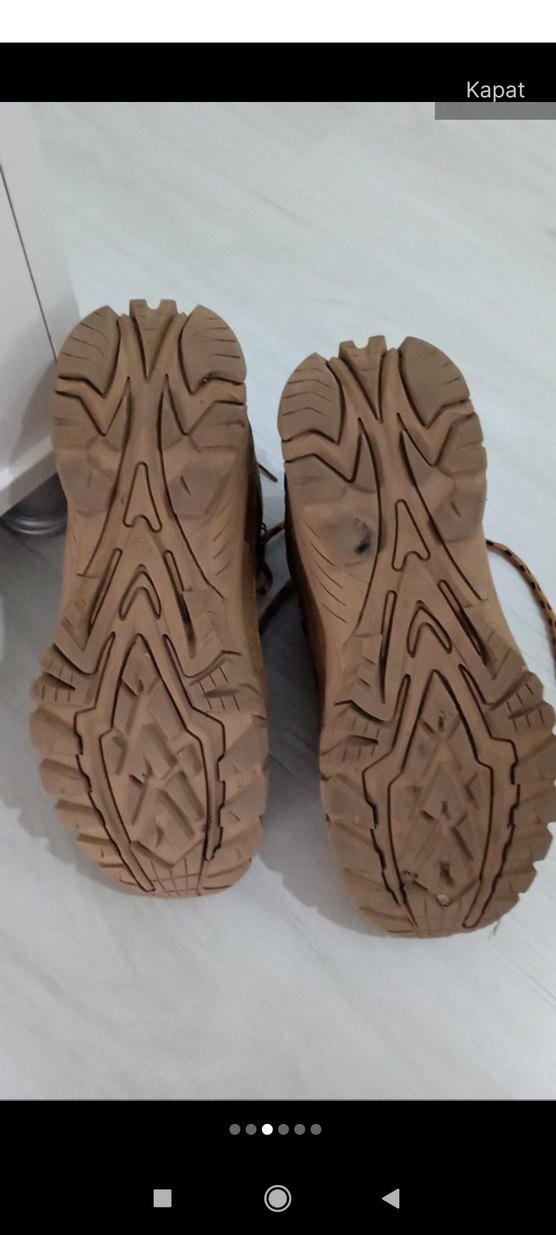 taba rengi Süet Bağcıklı Erkek Bot - Görsel 3