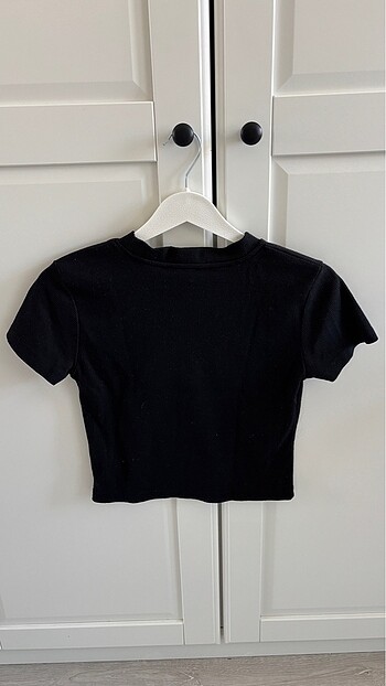 Zara Siyah Crop