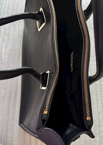 H&M Deri Kadın Kol Çantası - Görsel 4