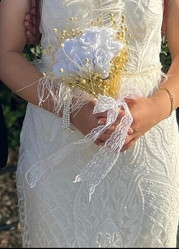 Pınar Şems Söz nişan nikah elbisesi