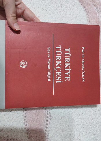 Türkiye Türkçesi Ses ve Yazım Bilgisi Kitabı