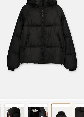 Pull and Bear Şişme mont
