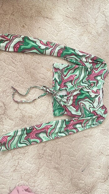 Trendyol & Milla Desenli crop