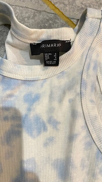 Primark Halter yaka mini elbise mavi
