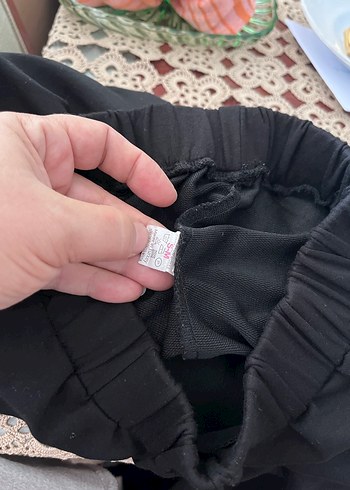 38 Beden siyah Renk Sıfır Siyah Kadın Uzun Tayt ya da eşofman altı