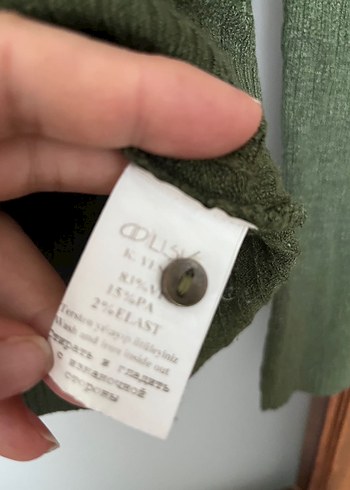 m Beden haki Renk Adil Işık triko kazak