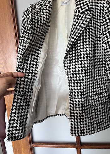38 Beden beyaz Renk PARK BRAVO Blazer Ceket