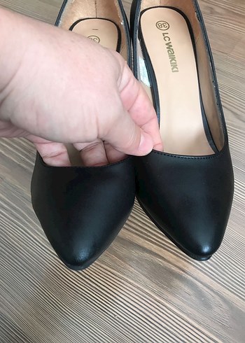 SIFIR Lc waikiki Klasik Şıklık Siyah Stiletto - Görsel 5