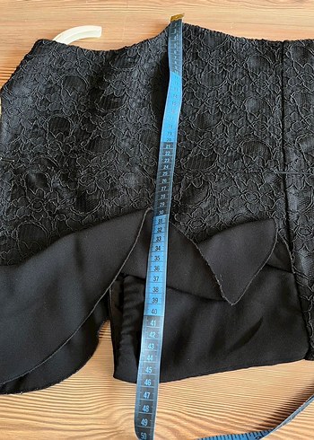 Passage Abiye Dantelli Siyah Goth Tulum - Görsel 5