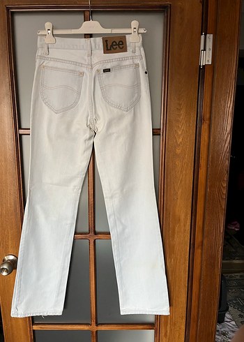 Lee Acik Beyaz Denim Jean