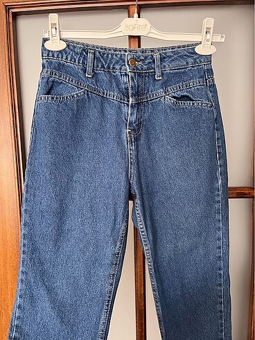 Mavi Jeans Barrels and Oil marka yüksek bel MOM jeans pantolon