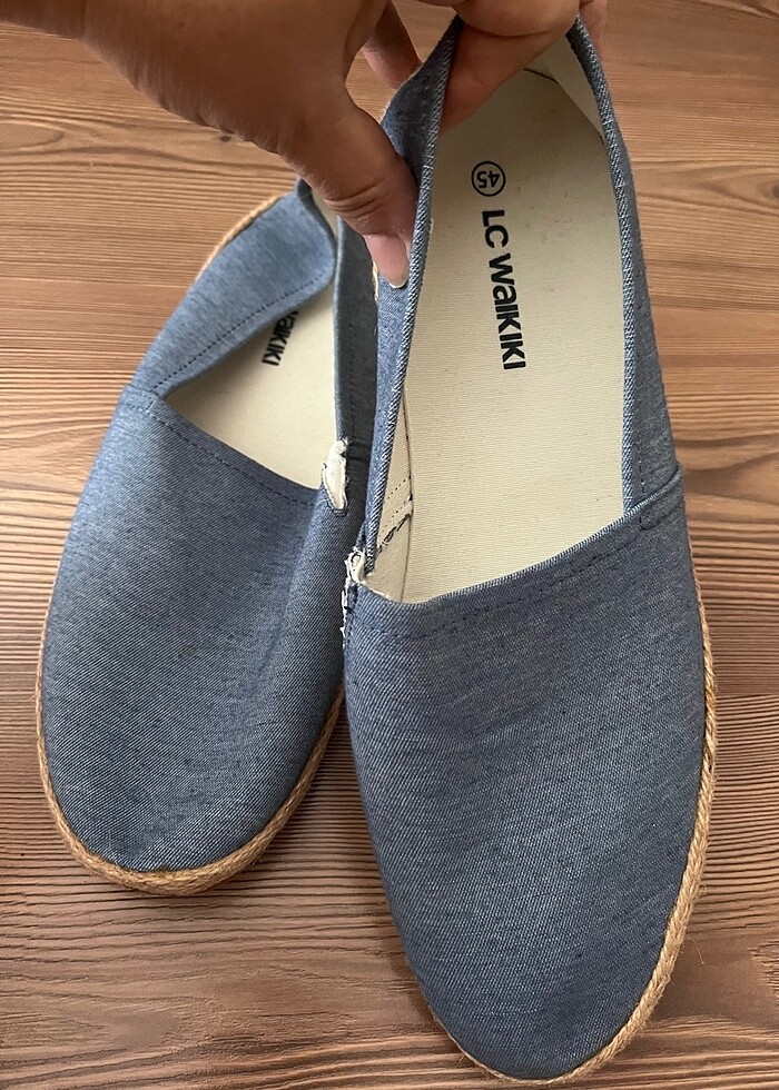 Sıfır Lc waikiki marka espadril 45 numara - Görsel 2