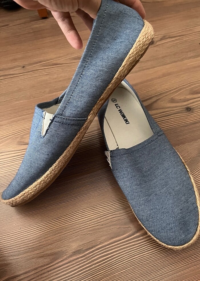 Sıfır Lc waikiki marka espadril 45 numara - Görsel 3