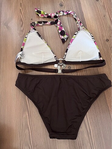 38 Beden Orjinal Kom bikini metal süslü