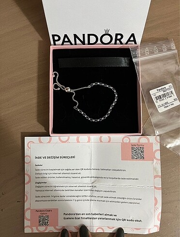 pandora ayarlanabilir bileklik