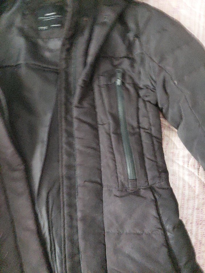 Zara Siyah Kürklü Kadın Kışlık Mont - Görsel 4