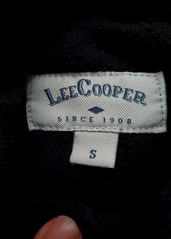 lee cooper siyah Kapüşonlu Erkek Triko Sweatshirt - Görsel 6