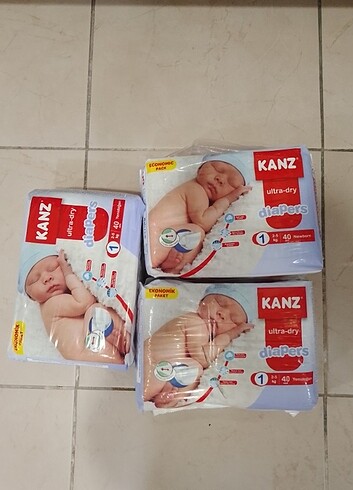 Kanz bebek bezi 1 numara 3 pk