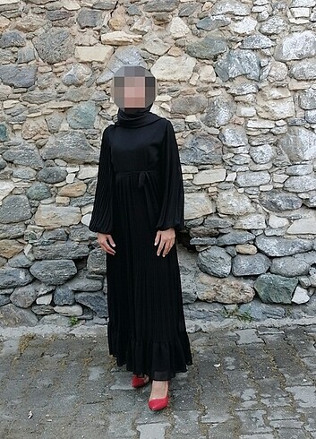 Şifon elbise 