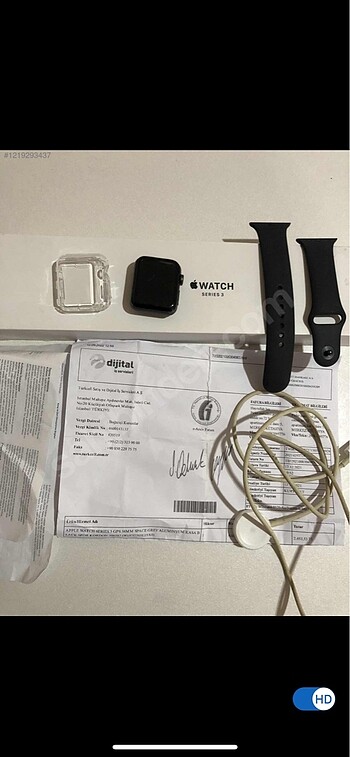 APPLE WATCH 3 Sıfır ayarında faturalı