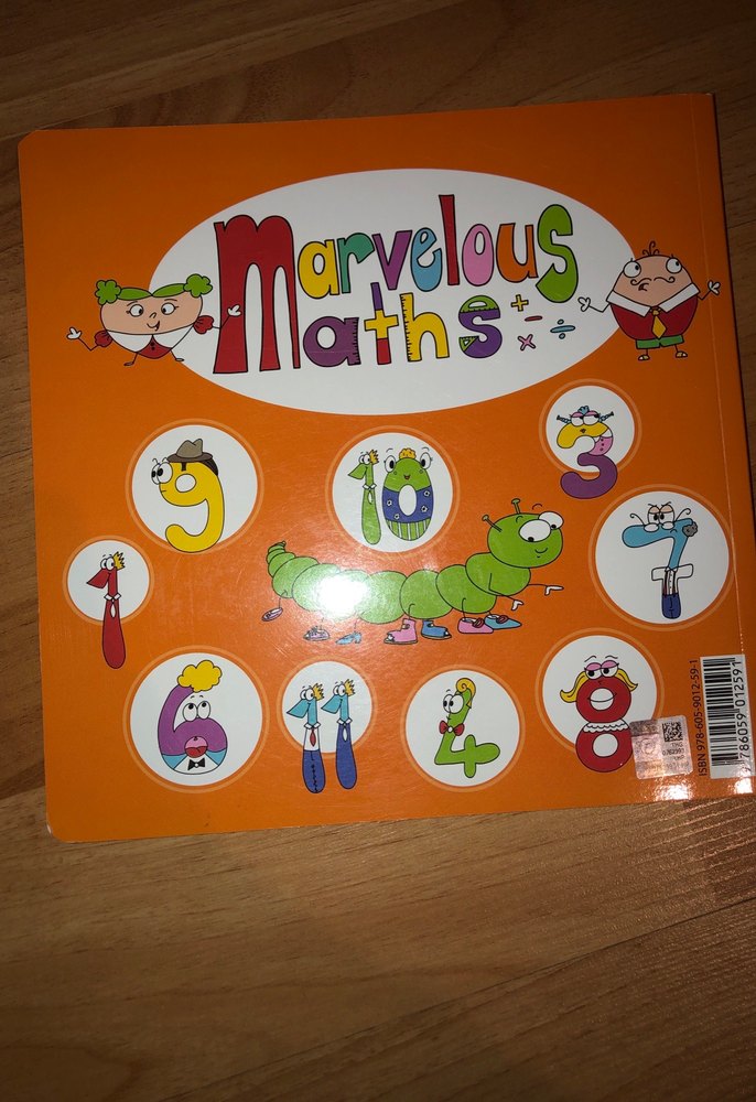 Marvelous Maths Çocuk Kitabı ingilizce etkinlik kitabı - Görsel 2