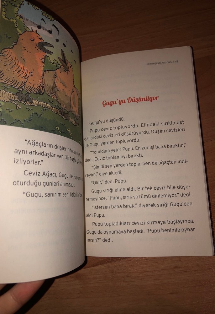 Ceviz Ağacı Vegucu - Nermin Şenol Kalyoncu çocuk okuma kitabı - Görsel 3