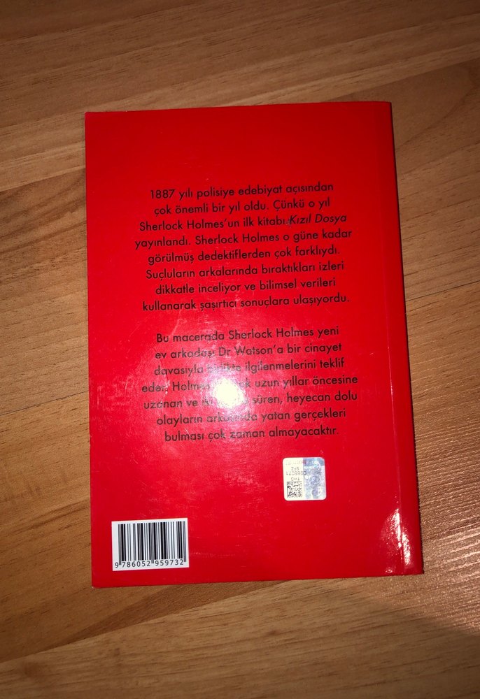 Sherlock Holmes ve Kızıl Dosya - çocuk okuma kitabı - Görsel 2