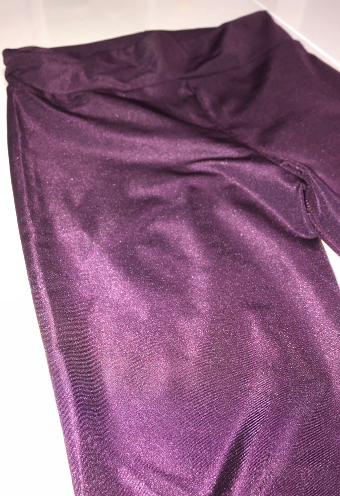 Bordo Düz Kadın Spor Tayt - Görsel 3