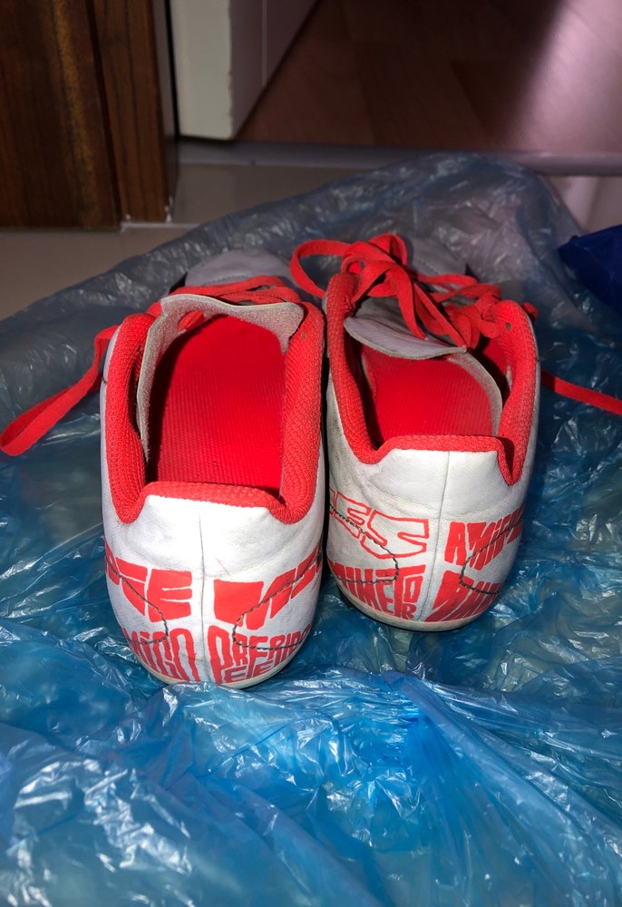 Beyaz Desenli Erkek krampon - Görsel 3