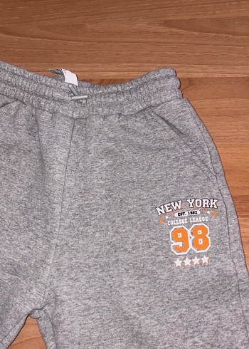 Gri erkek çocuk eşofman Altı - Görsel 5